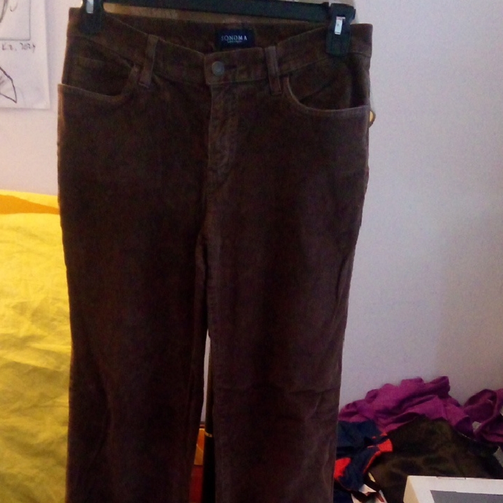 Sonoma Chocolate Corduroy Trousers